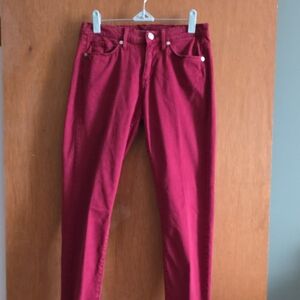Banana Republic Deep Red Trousers